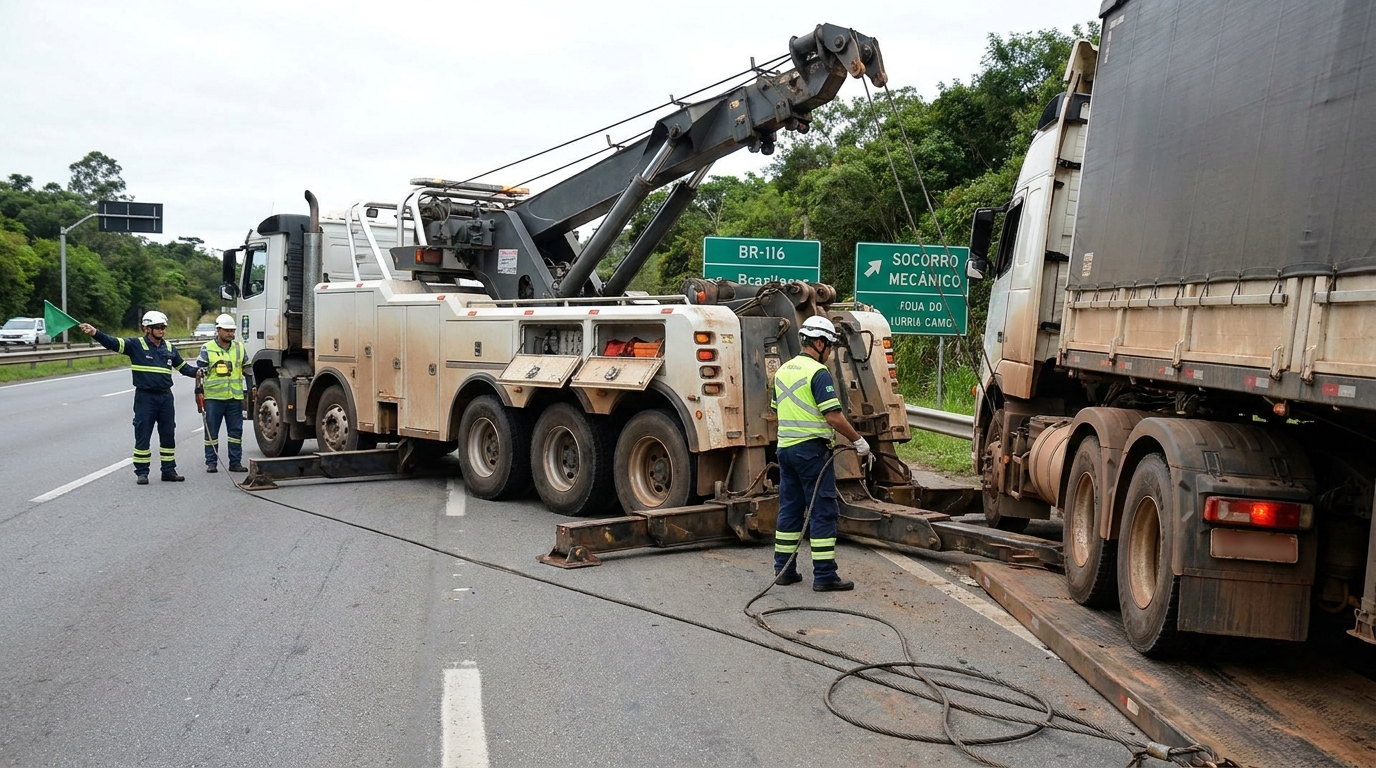 Guincho para Caminhão no Centenário, Caxias do Sul‑RS