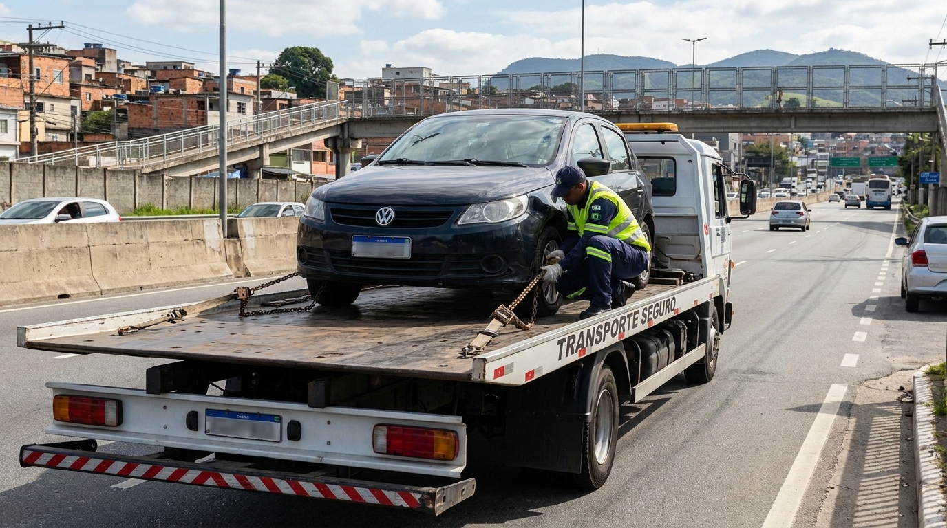 Logística para Veículos Parados no Serrano, Caxias do Sul‑RS