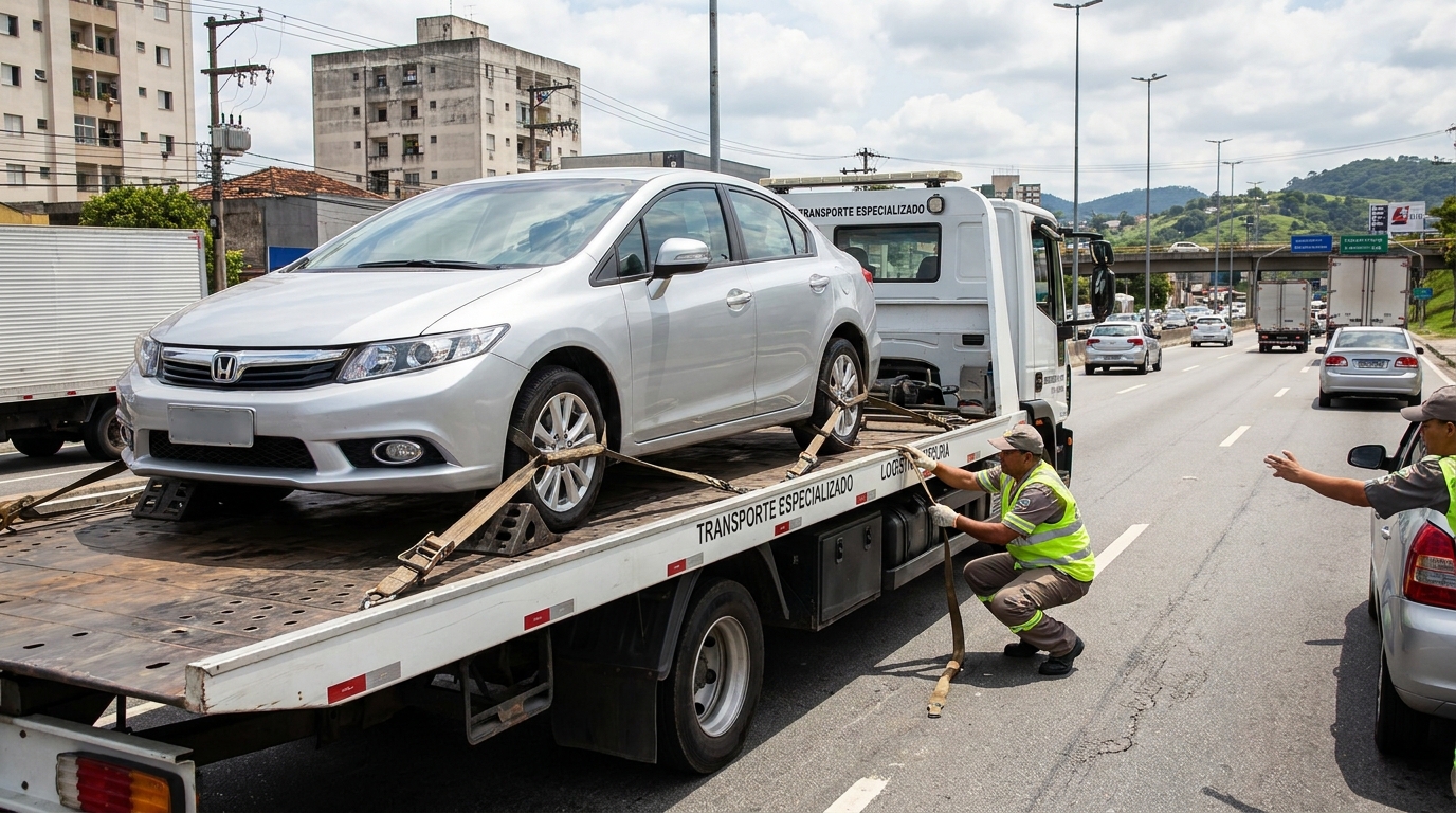 Transporte de Motocicletas no Serrano, Caxias do Sul‑RS